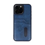 Apple iPhone 14 Pro Max Kılıf Sara Kartvizitli Deri Kılıf - Taba - Görsel 11