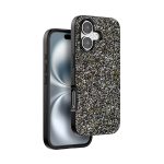 Apple iPhone 16 Plus Bright Simli Kapak - Gümüş