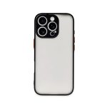 Apple iPhone 16 Pro Max Kılıf Montreal Silikon Kapak - Siyah