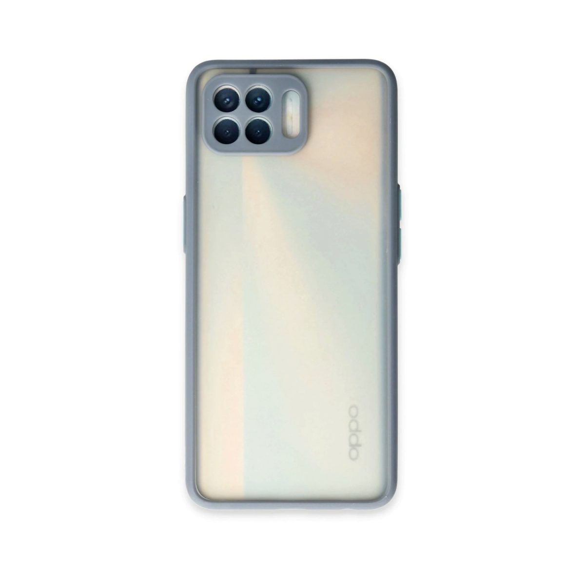 Oppo Reno 4 Lite Kılıf Montreal Silikon Kapak - Turkuaz - Görsel 10