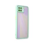 Oppo Reno 4 Lite Kılıf Montreal Silikon Kapak - Turkuaz - Görsel 3