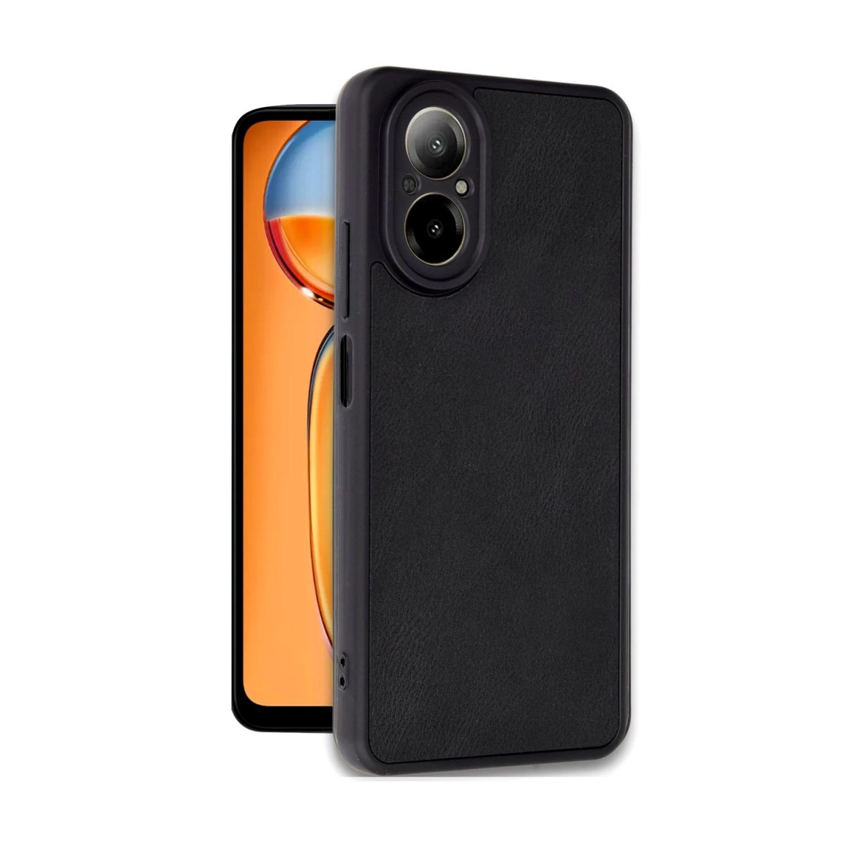 Realme 12 Lite Kılıf Aras Deri Kapak - Açık Yeşil - Görsel 4
