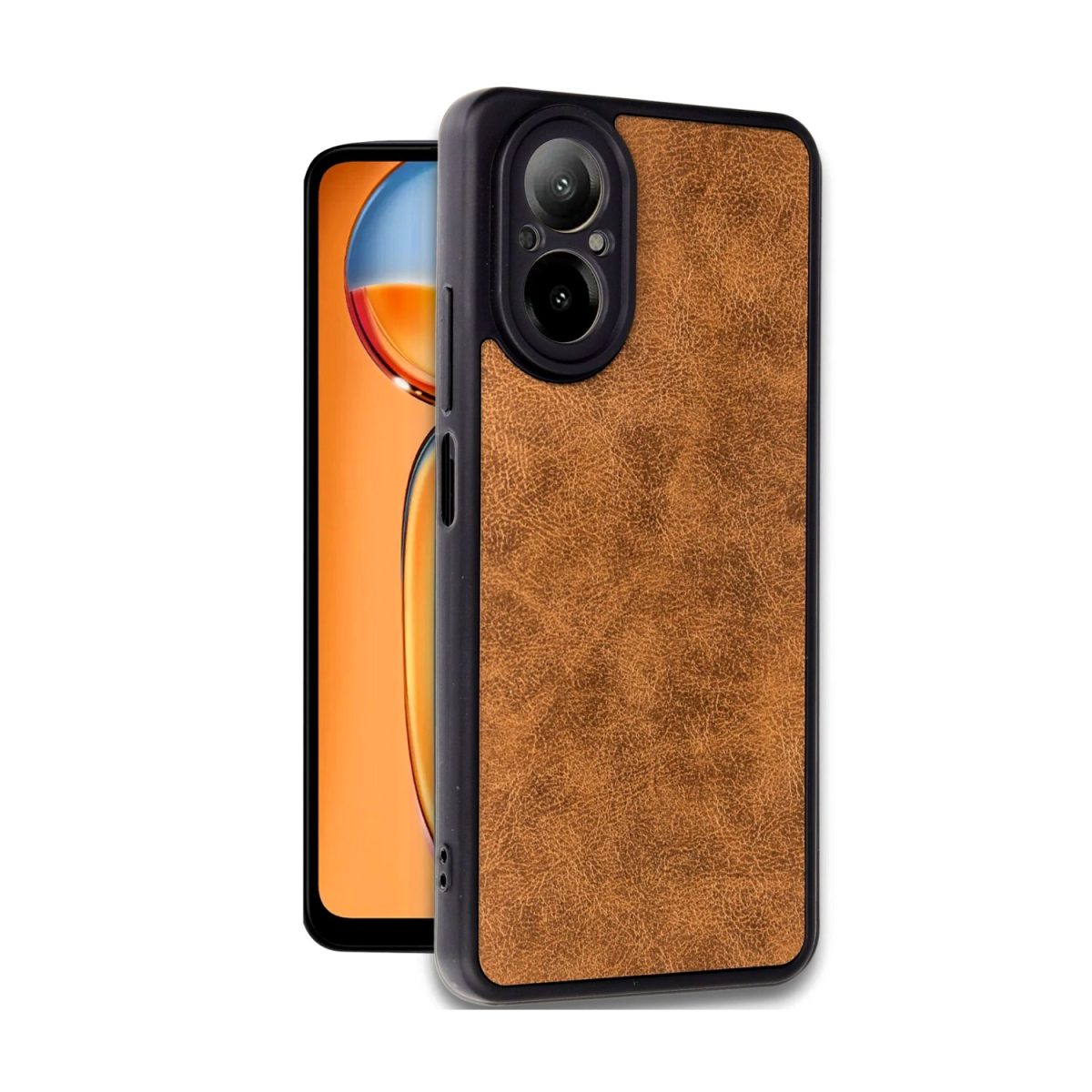 Realme 12 Lite Kılıf Aras Deri Kapak - Açık Yeşil - Görsel 10