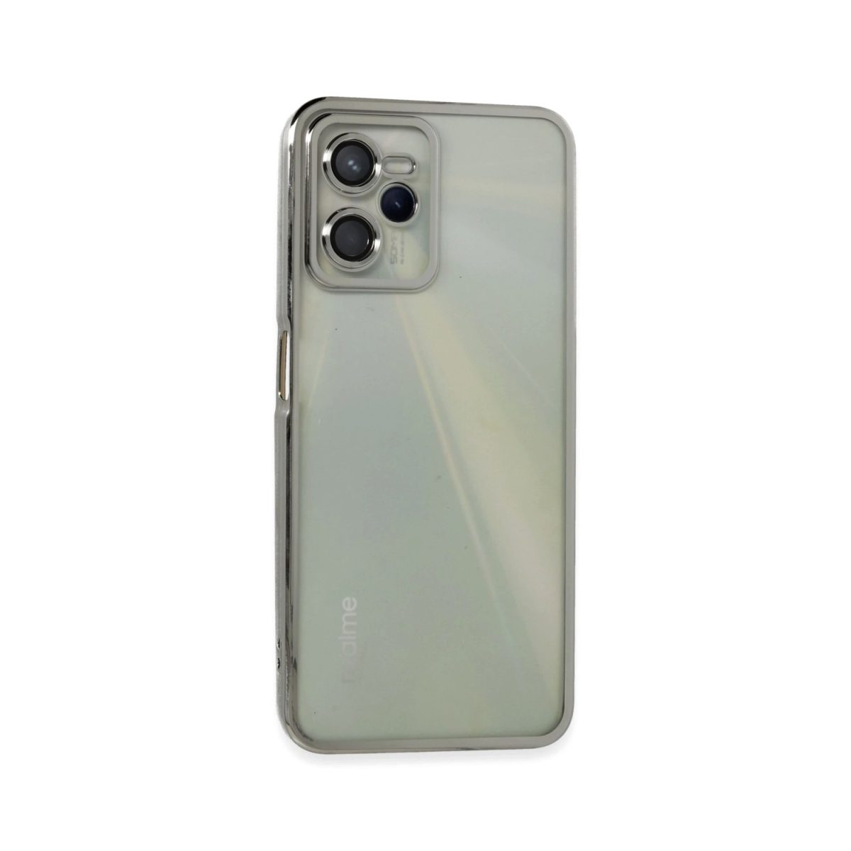 Realme C35 Kılıf Razer Lensli Silikon - Açık Mavi - Görsel 21