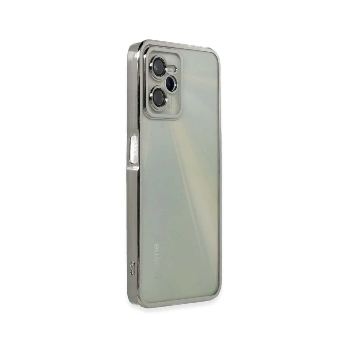 Realme C35 Kılıf Razer Lensli Silikon - Açık Mavi - Görsel 22
