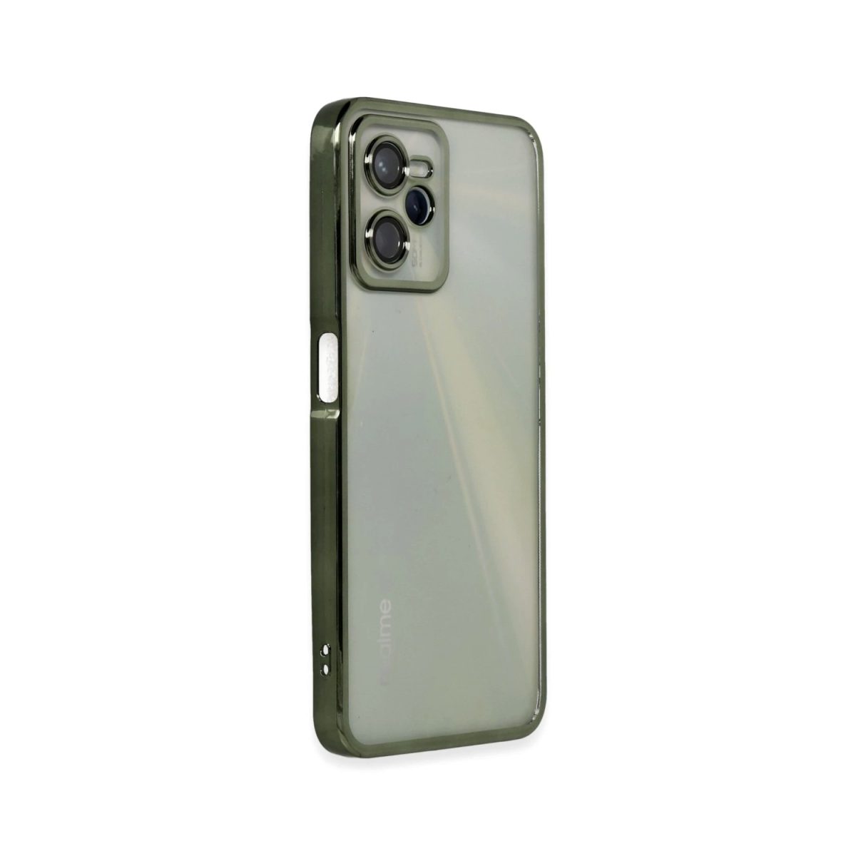 Realme C35 Kılıf Razer Lensli Silikon - Açık Mavi - Görsel 14