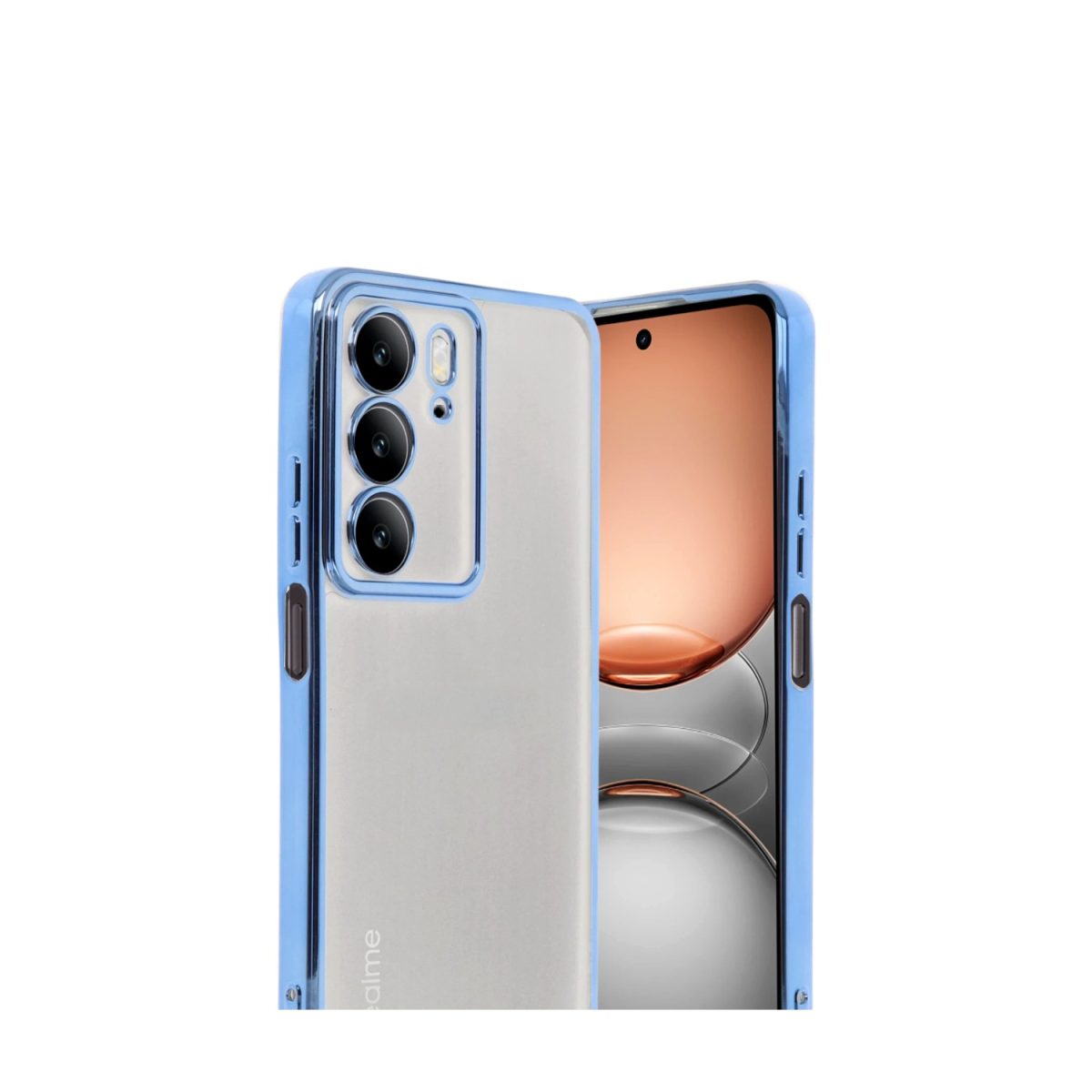 Realme C75 4G Kılıf Razer Lensli Silikon - Mor - Görsel 13