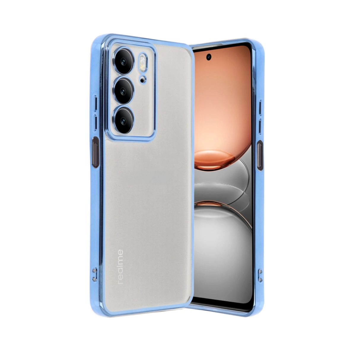 Realme C75 4G Kılıf Razer Lensli Silikon - Mor - Görsel 15