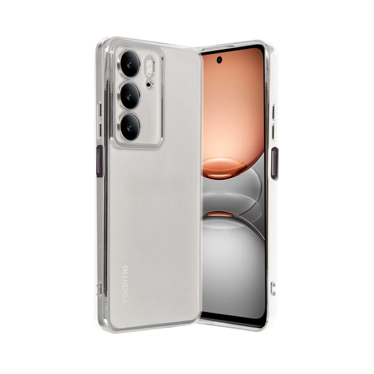 Realme C75 4G Kılıf Razer Lensli Silikon - Mor - Görsel 9