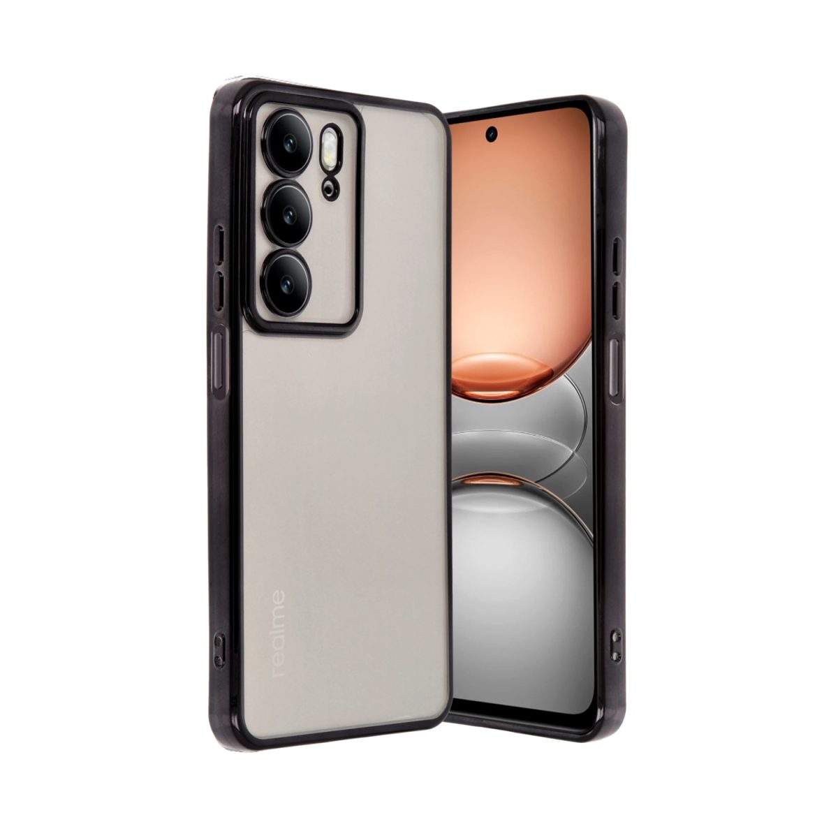 Realme C75 4G Kılıf Razer Lensli Silikon - Mor - Görsel 6