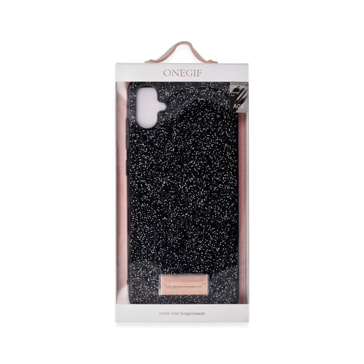 Samsung Galaxy A05 Bright Simli Kapak - Derin Mor - Görsel 3