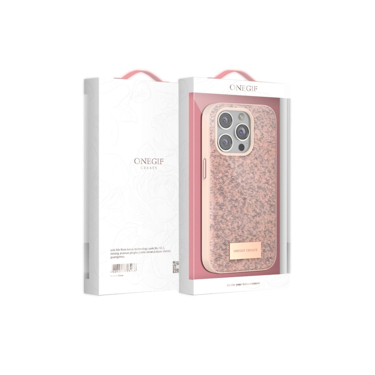 Samsung Galaxy A05S Bright Simli Kapak - Derin Mor - Görsel 5