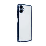 Samsung Galaxy A06 Kılıf Razer Lensli Silikon - Lacivert