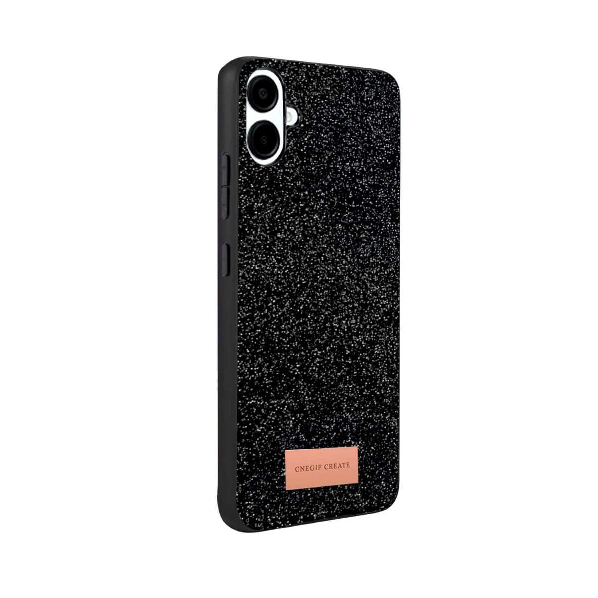 Samsung Galaxy A07 4G Bright Simli Kapak - Siyah - Görsel 3