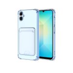 Samsung Galaxy A07 4G Kart Şeffaf Silikon - Şeffaf - Görsel 2