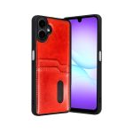 Samsung Galaxy A07 4G Sara Kartvizitli Deri Kılıf - Yeşil - Görsel 4