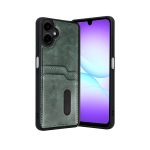 Samsung Galaxy A07 4G Sara Kartvizitli Deri Kılıf - Yeşil - Görsel 16