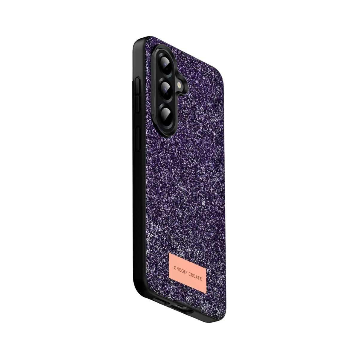 Samsung Galaxy A17 5G Bright Simli Kapak - Siyah - Görsel 6