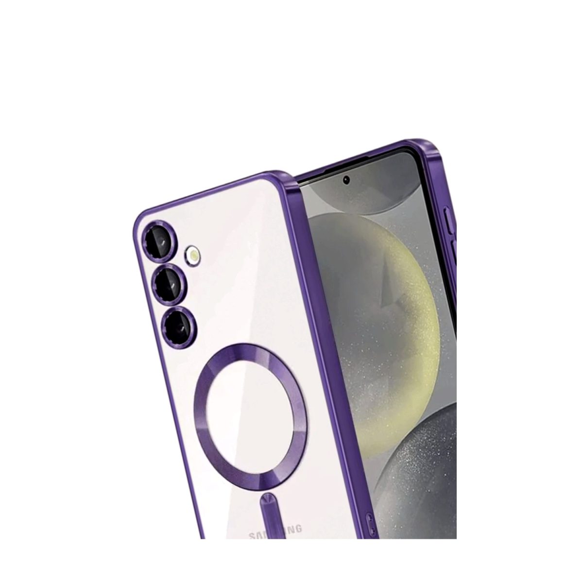 Samsung Galaxy A26 Kross Magneticsafe Kapak - Çöl Titanyum - Görsel 15