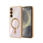 Samsung Galaxy A35 5G Kross Magneticsafe Kapak - Çöl Titanyum