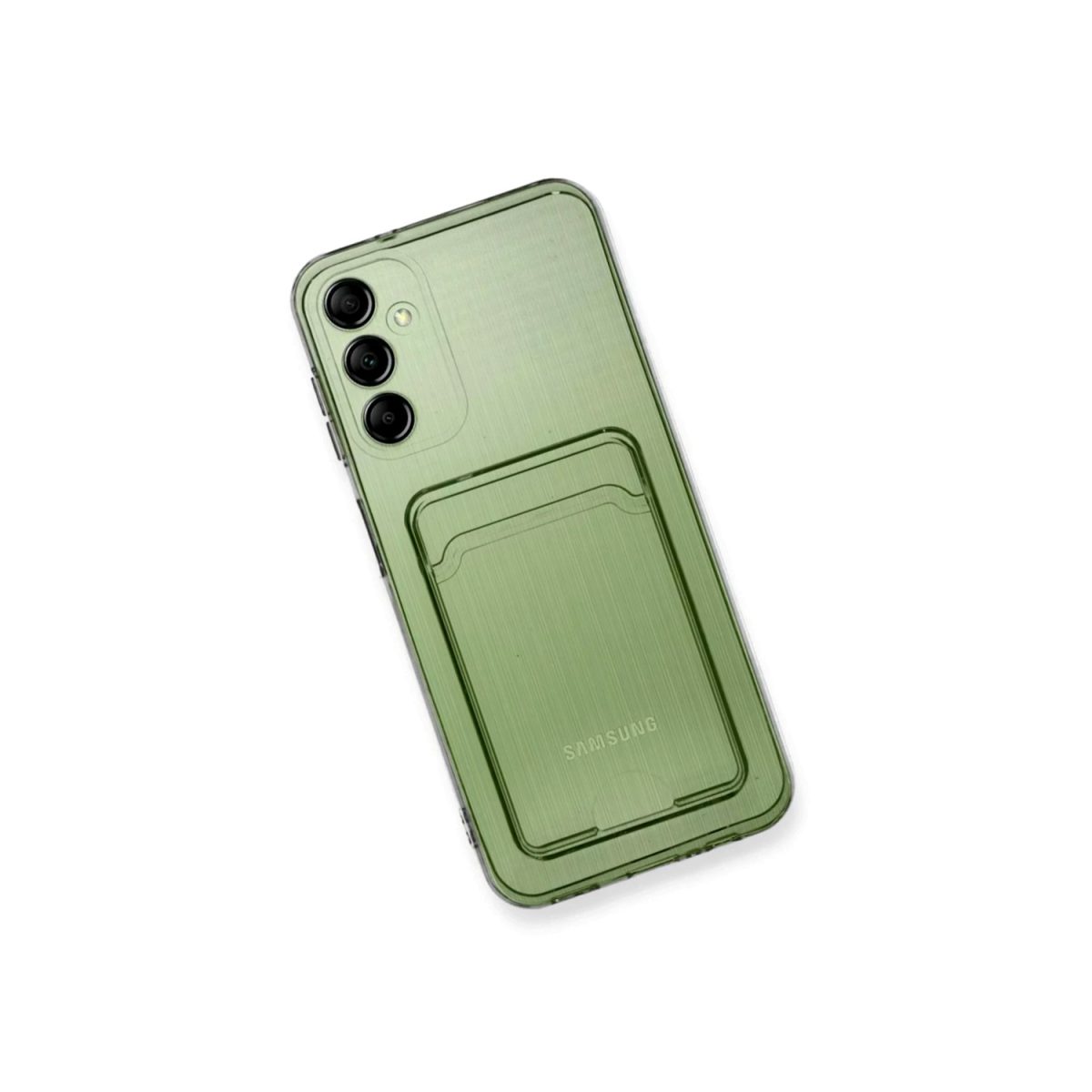 Samsung Galaxy A54 5G Kılıf Kart Şeffaf Silikon - Şeffaf - Görsel 3