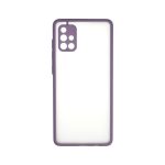 Samsung Galaxy A71 Kılıf Montreal Silikon Kapak - Mor - Görsel 22
