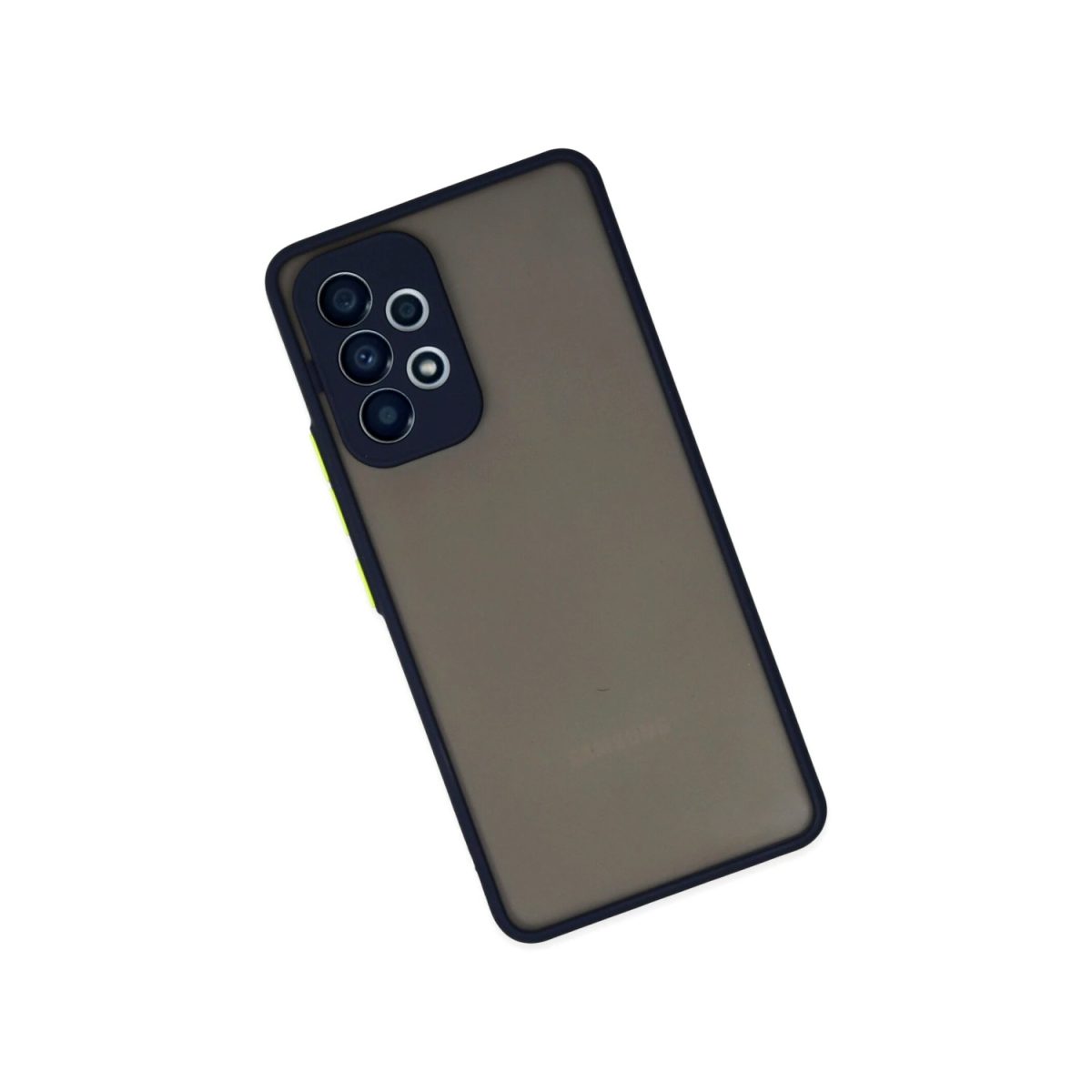 Samsung Galaxy A73 5G Kılıf Montreal Silikon Kapak - Lacivert - Görsel 2