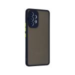 Samsung Galaxy A73 5G Kılıf Montreal Silikon Kapak - Lacivert - Görsel 3