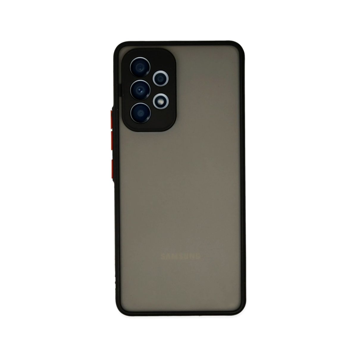 Samsung Galaxy A73 5G Kılıf Montreal Silikon Kapak - Lacivert - Görsel 4