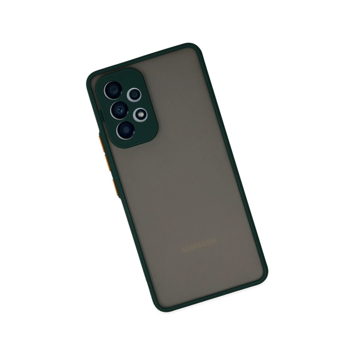 Samsung Galaxy A73 5G Kılıf Montreal Silikon Kapak - Lacivert - Görsel 8