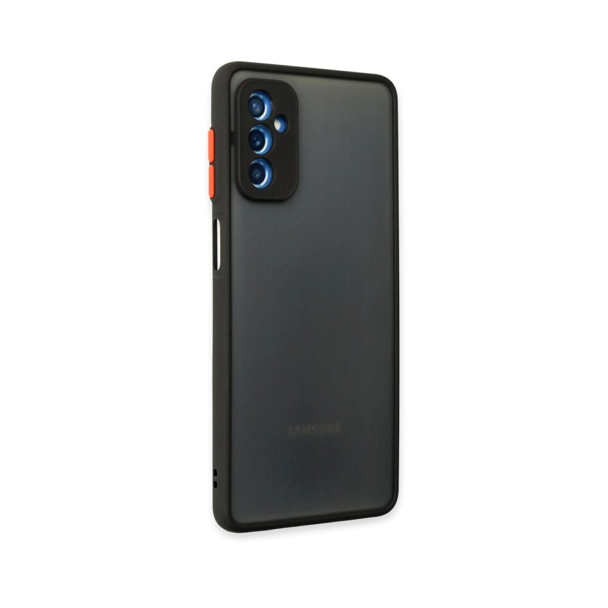 Samsung Galaxy M52 5G Kılıf Montreal Silikon Kapak - Lacivert - Görsel 5