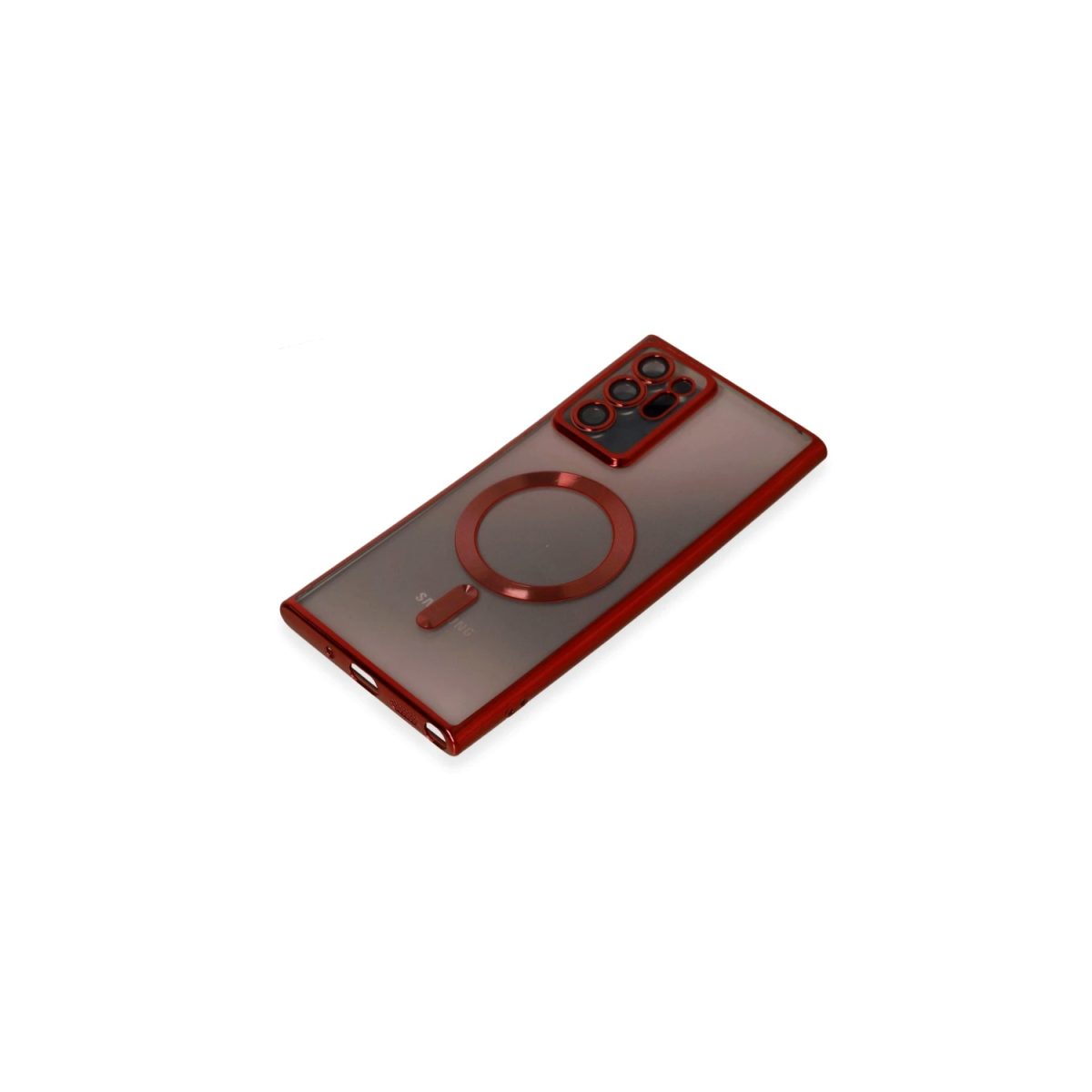 Samsung Galaxy Note 20 Ultra Kılıf Kross Magneticsafe Kapak - Mor - Görsel 12