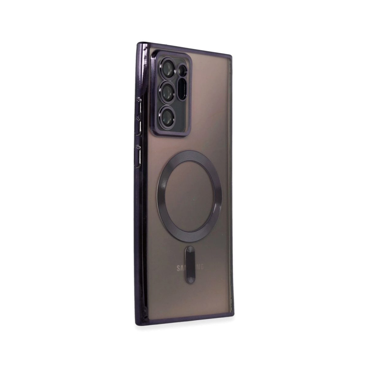 Samsung Galaxy Note 20 Ultra Kılıf Kross Magneticsafe Kapak - Mor - Görsel 2