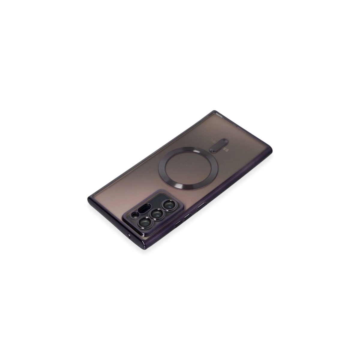 Samsung Galaxy Note 20 Ultra Kılıf Kross Magneticsafe Kapak - Mor - Görsel 3
