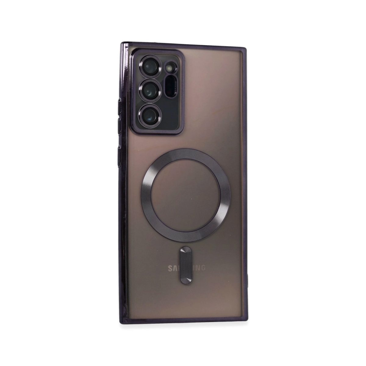 Samsung Galaxy Note 20 Ultra Kılıf Kross Magneticsafe Kapak - Mor - Görsel 26