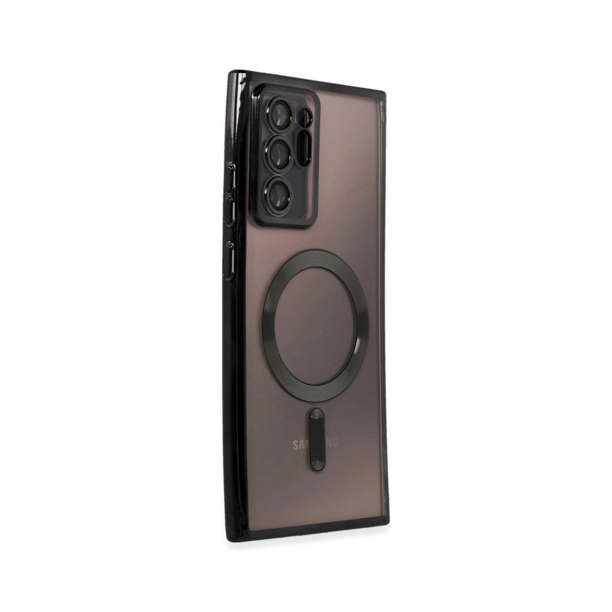 Samsung Galaxy Note 20 Ultra Kılıf Kross Magneticsafe Kapak - Mor - Görsel 6
