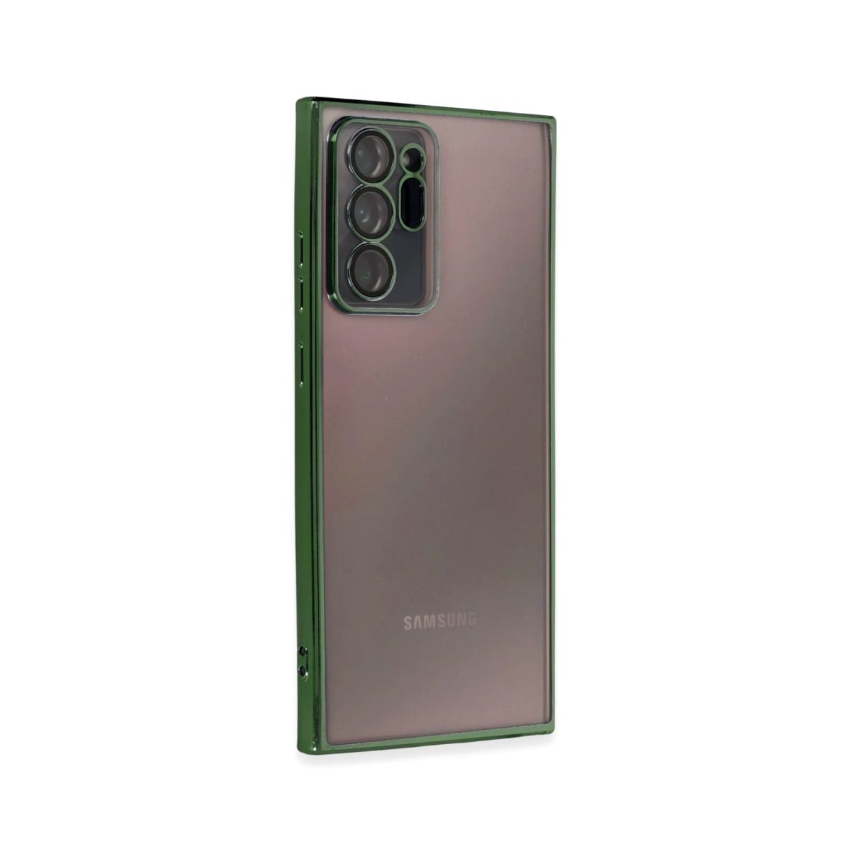 Samsung Galaxy Note 20 Ultra Kılıf Razer Lensli Silikon - Açık Mavi - Görsel 13