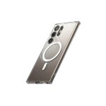 Samsung Galaxy S24 Ultra Kılıf Magneticsafe Şeffaf Silikon - Şeffaf - Görsel 3