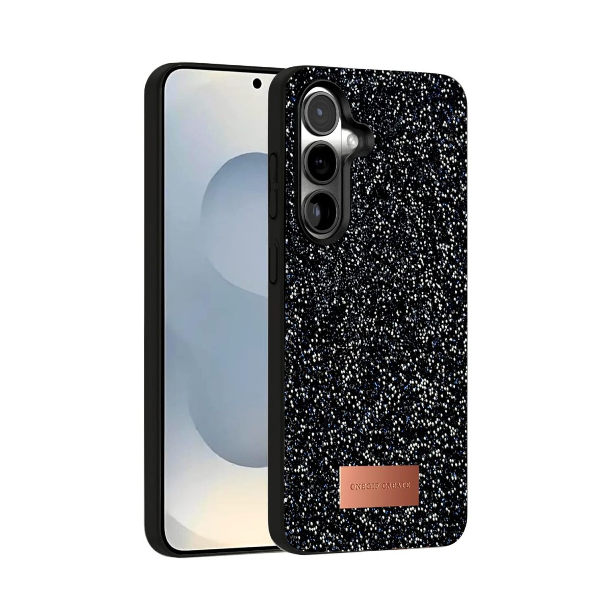 Samsung Galaxy S25 Bright Simli Kapak - Derin Mor - Görsel 7
