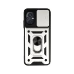 Xiaomi Poco M5 Kılıf Pars Lens Yüzüklü Silikon - Gümüş - Görsel 31