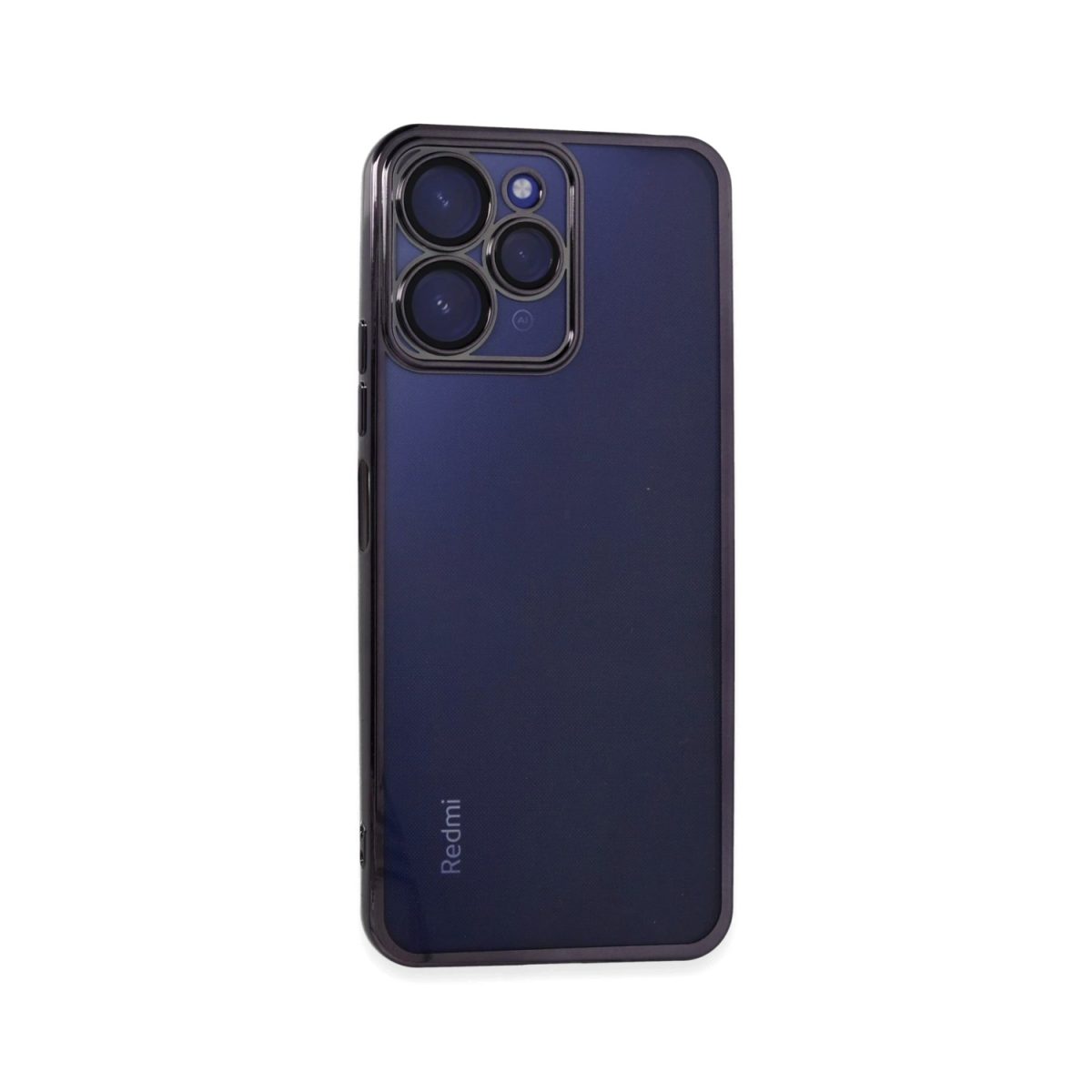 Xiaomi Redmi 12 Kılıf Razer Lensli Silikon - Siyah - Görsel 9