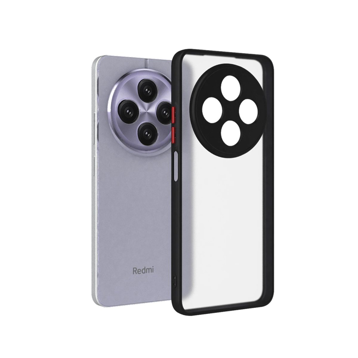 Xiaomi Redmi 14C Kılıf Montreal Silikon Kapak - Siyah - Görsel 2