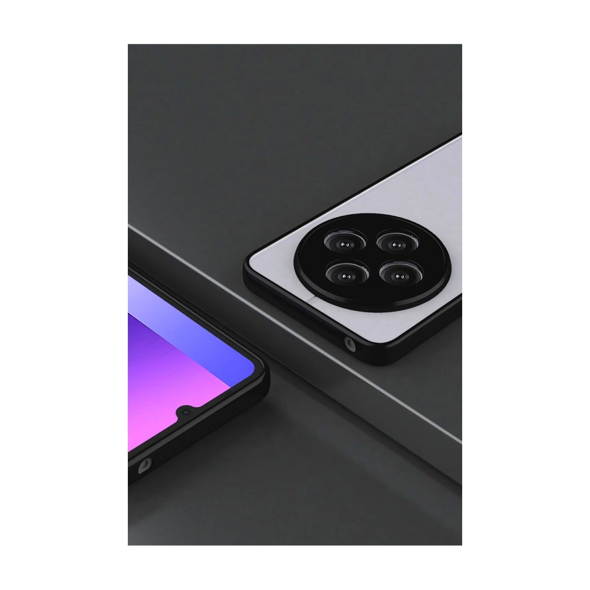 Xiaomi Redmi 14C Kılıf Montreal Silikon Kapak - Siyah - Görsel 4