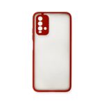 Xiaomi Redmi 9T Kılıf Montreal Silikon Kapak - Kırmızı