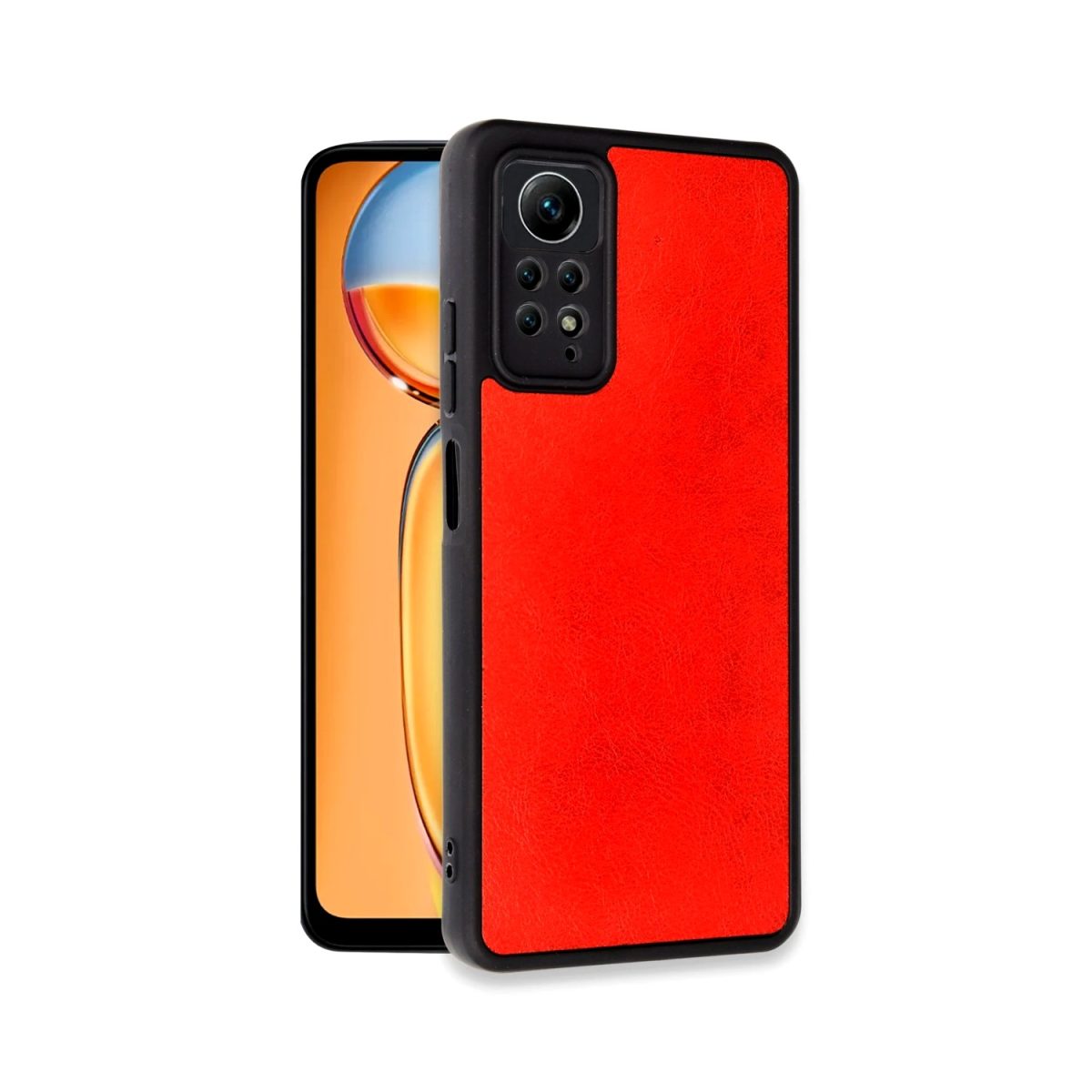 Xiaomi Redmi Note 12 Pro 4G Kılıf Aras Deri Kapak - Pudra - Görsel 5