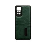 Xiaomi Redmi Note 12 Pro 4G Kılıf Sara Kartvizitli Deri Kılıf - Taba - Görsel 5