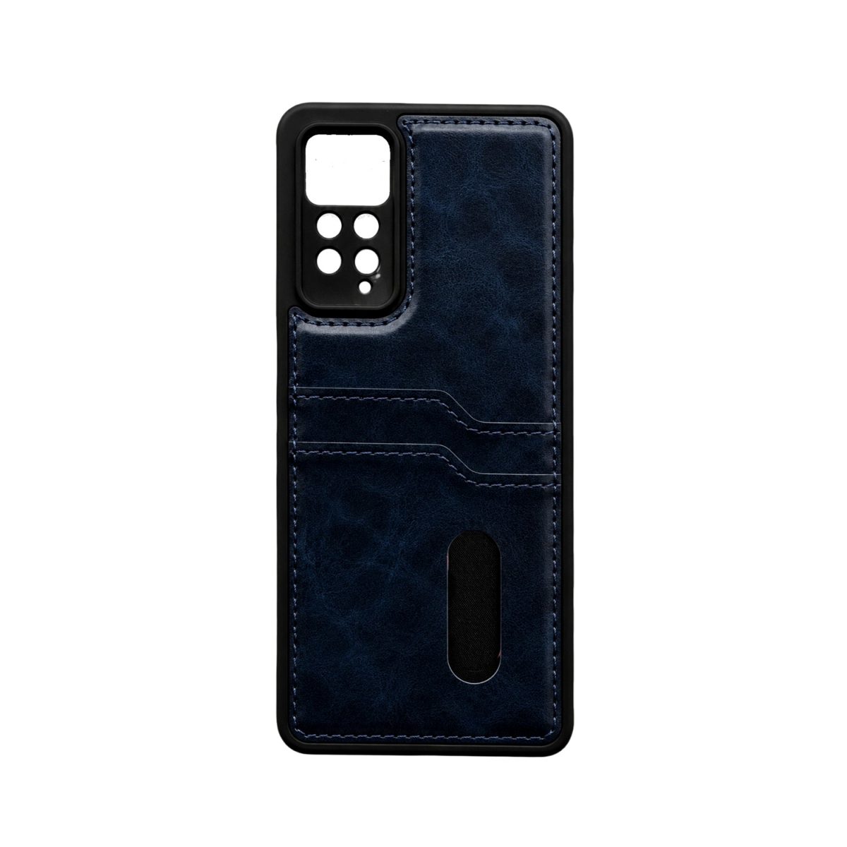Xiaomi Redmi Note 12 Pro 4G Kılıf Sara Kartvizitli Deri Kılıf - Taba - Görsel 3
