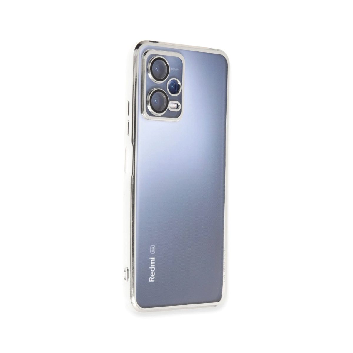 Xiaomi Redmi Note 12 Pro 5G Kılıf Razer Lensli Silikon - Gümüş - Görsel 2