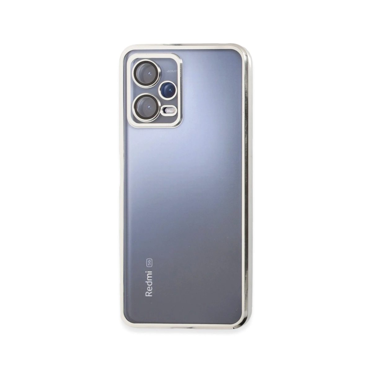 Xiaomi Redmi Note 12 Pro 5G Kılıf Razer Lensli Silikon - Gümüş - Görsel 37