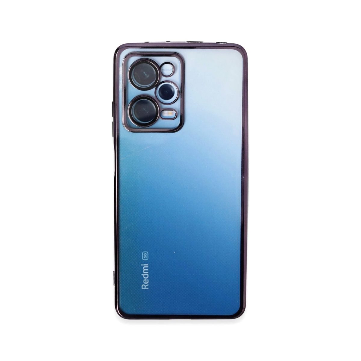 Xiaomi Redmi Note 12 Pro 5G Kılıf Razer Lensli Silikon - Gümüş - Görsel 25